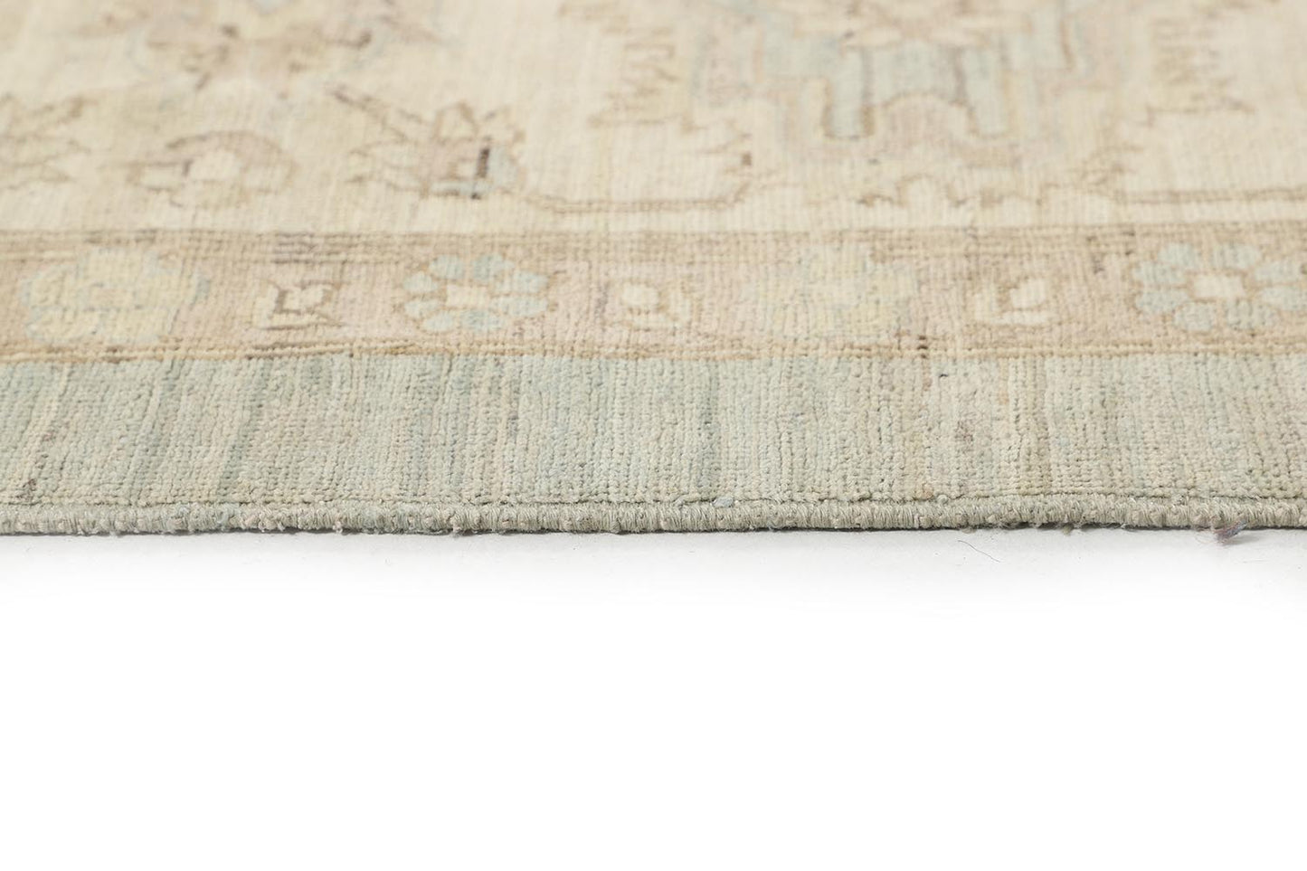 10x14 Hand-Knotted Ariana Carpet 10'.2" X 14' Traditional, Grey Fine Wool Area Rug D52177
